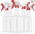 Veco Spray Bottle with Measurements and Adjustable Nozzle, HDPE Plastic Spray by Veco