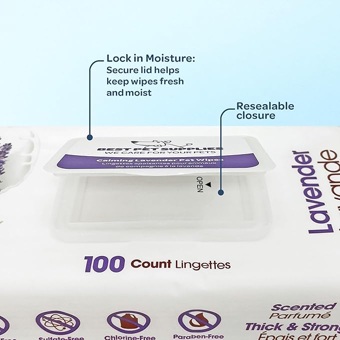 Best Pet Supplies Pet Grooming Wipes - Image 4