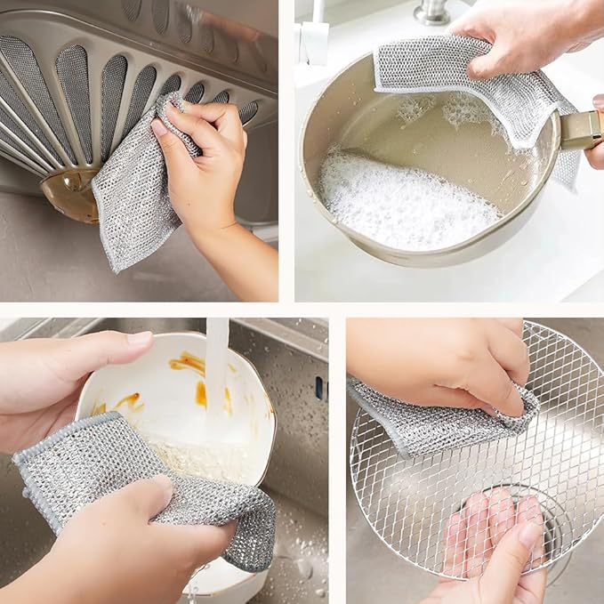 Multipurpose Wire Dishwashing Rags - Image 6