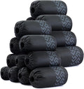 Non-Slip Shoe Covers Disposable, XL Large 200-Pack | Black Breathable Boot by Unknown