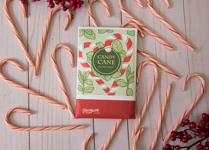 Floral Simplicity Candy Cane Scented Sachets Pack of 6, Fall & Winter - Image 7