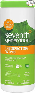 Seventh Generation Disinfecting Multi-Surface Wipes 35 ea by SeventhGeneration