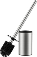 FORIOUS Toilet Brush and Holder Set, 304 Stainless Steel Heavy Duty Base and by FORIOUS