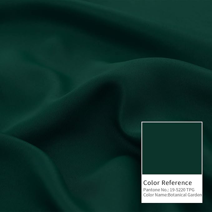 BGment Short Blackout Curtains for Bedroom Window 45 Inch Length - Image 6