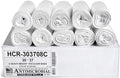 Aluf Plastics High Density Trash Bags, 30 Gallon, 8 Micron, by AlufPlastics