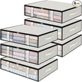 StorageRight Under Bed Storage Bins, Breathable Organizer by StorageRight