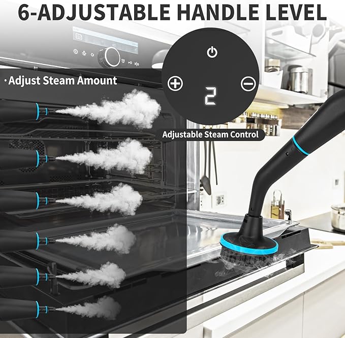 2500W Portable Handheld Steam Cleaner, High Temperature Pressurized Steam - Image 4