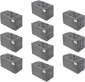 VENO 10 Pack Moving and Storage Bags, Heavy Duty, Alternative to Moving Boxes by Veno