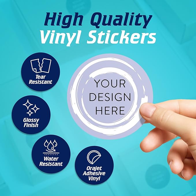 100 Custom Vinyl Stickers - Image 3