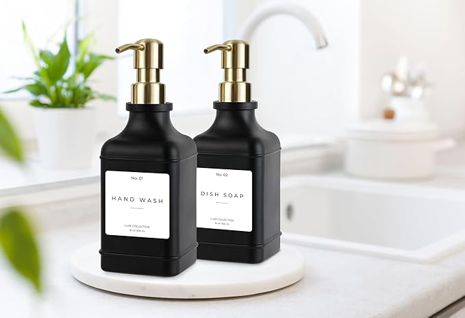 Emerson Essentials Soap Dispenser, Dish Soap Dispenser, Soap Bottle Dispenser - Image 4