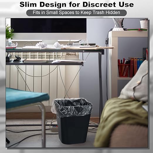 Eccliy 6 Pack Plastic Trash Can - Image 7