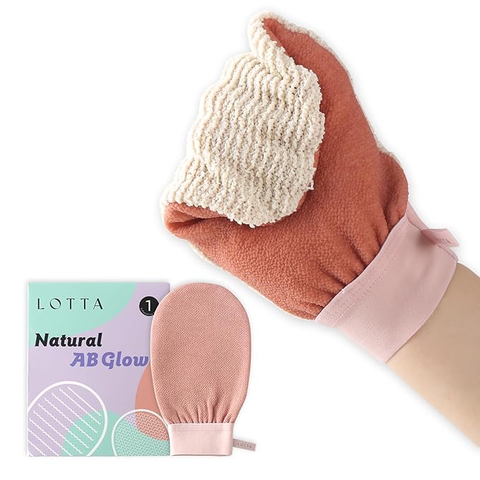 LOTTA Dual-Sided Exfoliating Gloves by LOTTA