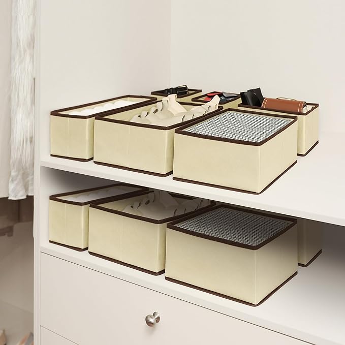 Cupic Cupid Drawer Organizer, Dresser Organizers, Foldabe Drawer Organizer - Image 7