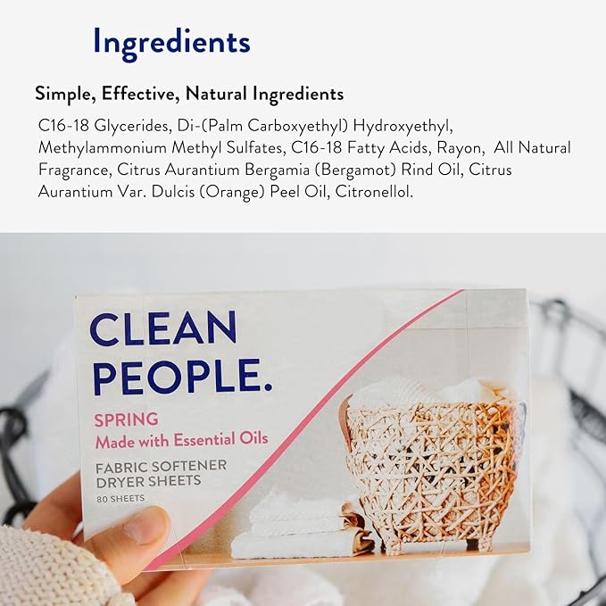 The Clean People Fabric Softener Dryer Sheets - Image 5