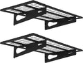 2-Pack 1.5x3FT Garage Shelving 17.7-inch-by-35.8-inch Wall Shelf Garage Storage by SoyweyDirect