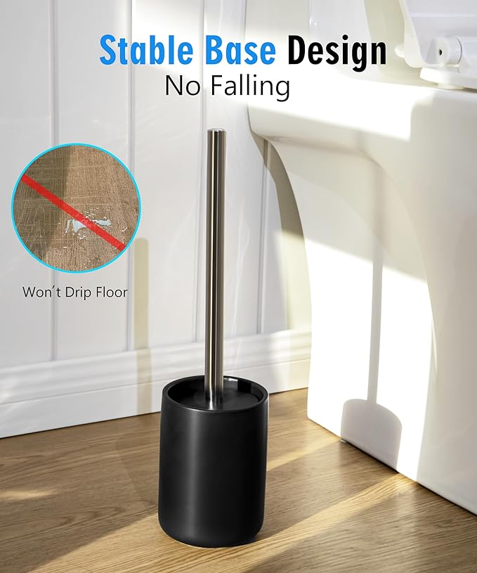 Ceramic Toilet Brush & Holder Set - Image 6
