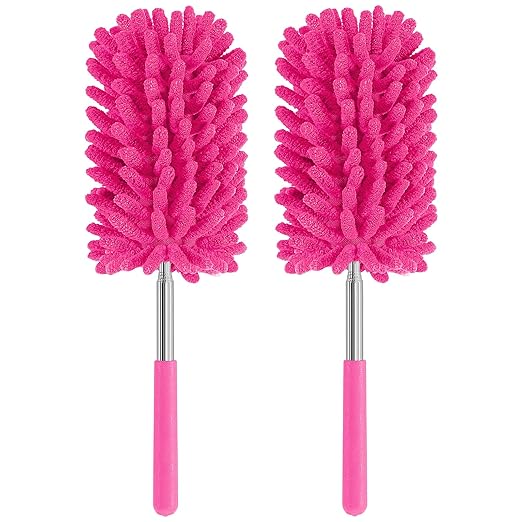 Mini Duster for Cleaning, 360° Bendable Hand Dusters by TIMIVO