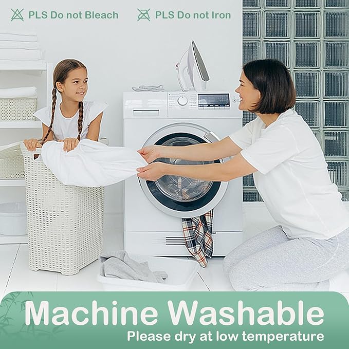 Twin Mattress Protector Waterproof Mattress Pad Washable Bamboo Rayon Mattress - Image 6