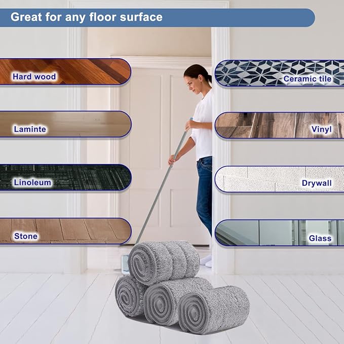 Replacement Microfiber Mop Pads - Image 3
