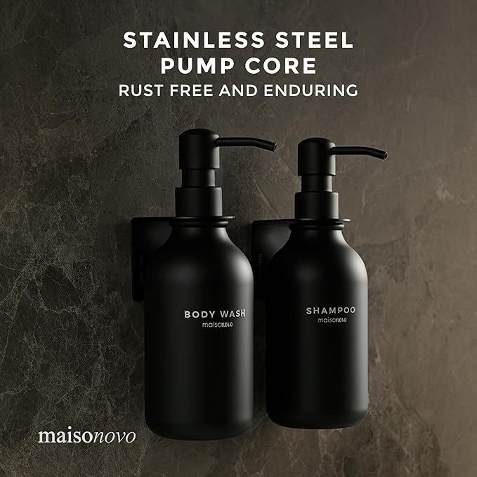 MaisoNovo Shampoo and Conditioner Dispenser - Image 4