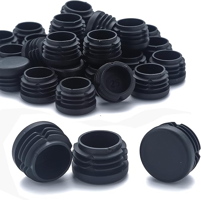 Furnigear Plastic Plugs Tubing End Caps Chair End Caps 1 3/16" Outside Bottom by Furnigear