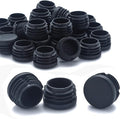 Furnigear Plastic Plugs Tubing End Caps Chair End Caps 1 1/4" Outside Bottom by Furnigear
