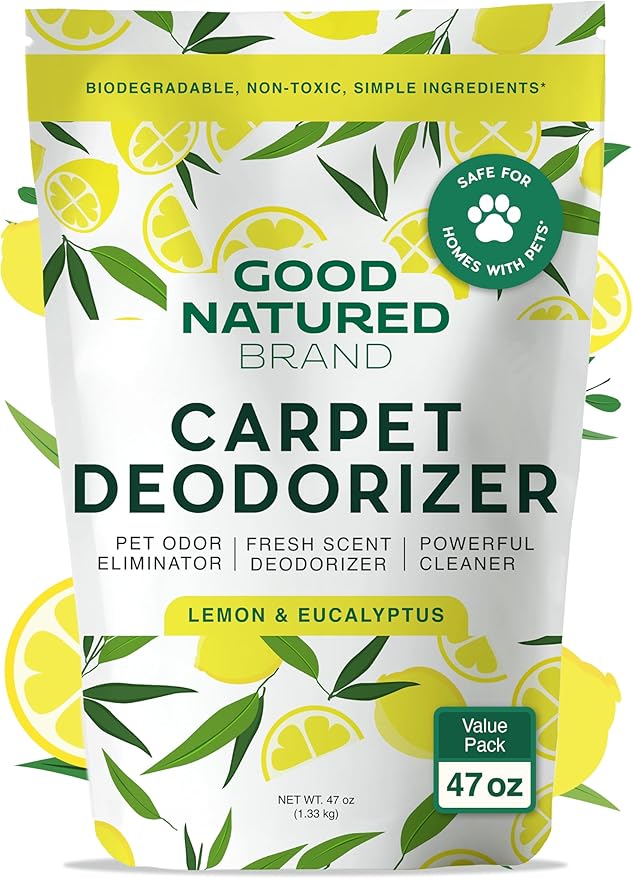 Good Natured Brand | Carpet Deodorizer & Freshener Powder | 47 oz Pet Odor by GoodNaturedBrand