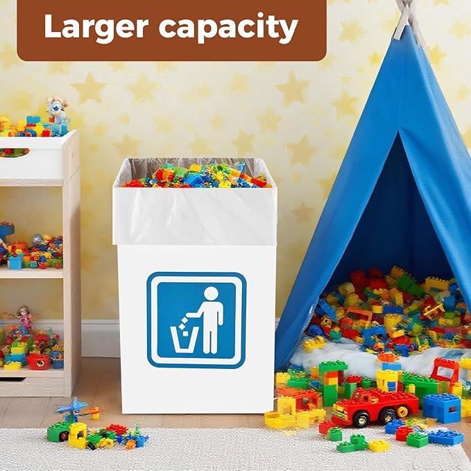 （10 Pack） 13 Gallon Disposable trash cans - Image 5