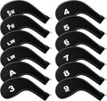 Golf 12pcs Thick Synthetic Golf Iron Head Covers Set Headcover Fit All Brands by Unknown