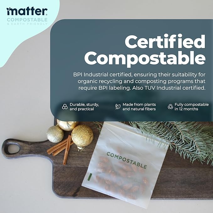 Matter Compostable Assorted Kitchen Bags, Biodegradable, Eco-Friendly - Image 3