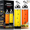 Olive Oil Dispenser Bottle for Kitchen Shatterproof Glass Bottle by Benebyr
