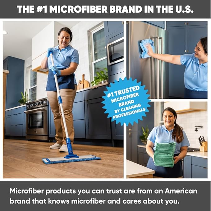 Microfiber Wholesale 18 inch Microfiber Mop Pads - Image 8