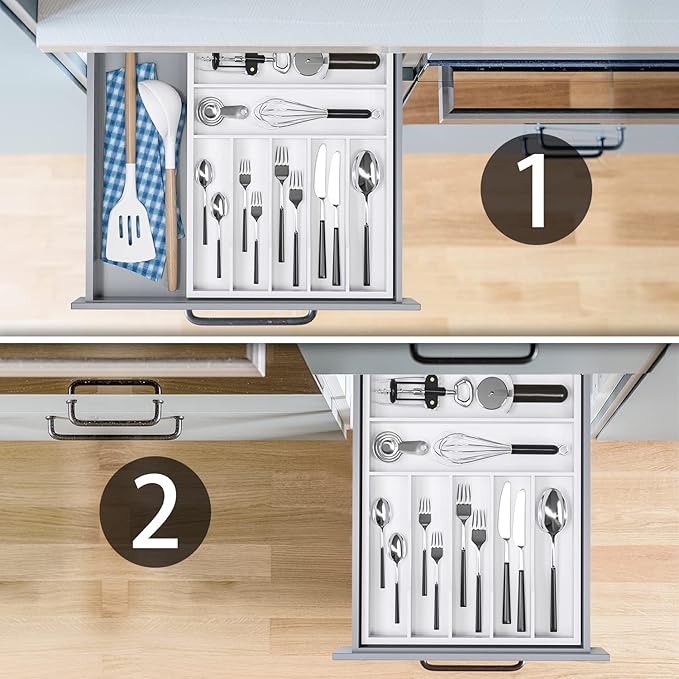 Utensil Organizer Silverware Drawer Organizer - Image 3