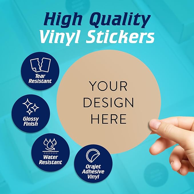 100 Custom Vinyl Stickers - Image 3