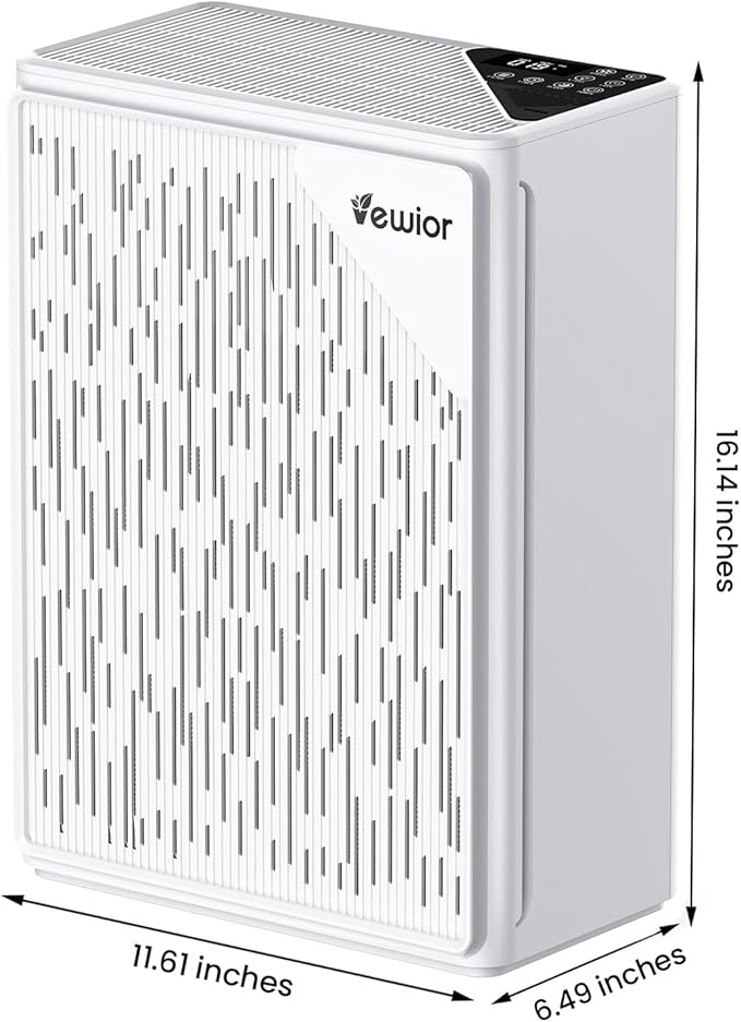 Air Purifiers for Home Large Room up to 2535ft², VEWIOR H13 True HEPA Air - Image 9