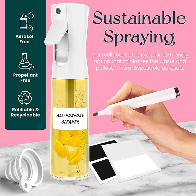 BeautifyBeauties Hair Spray Bottle – Ultra Fine Continuous Water Mister - Image 4