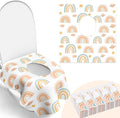30 Pack Toilet Seat Covers Disposable, Individually Wrapped by POIKSHARK