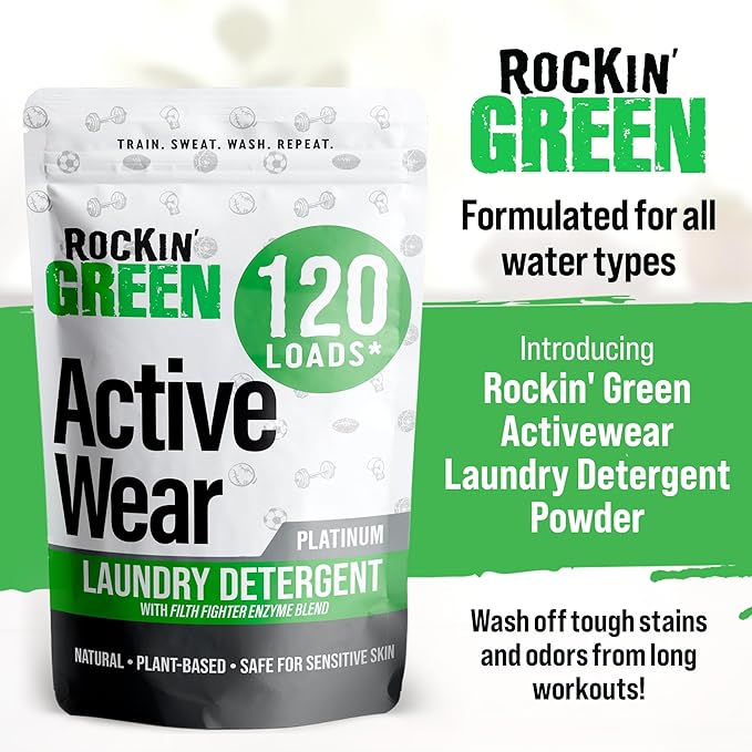 Rockin' Green Laundry Detergent, Plant based, All Natural Laundry Detergent - Image 3