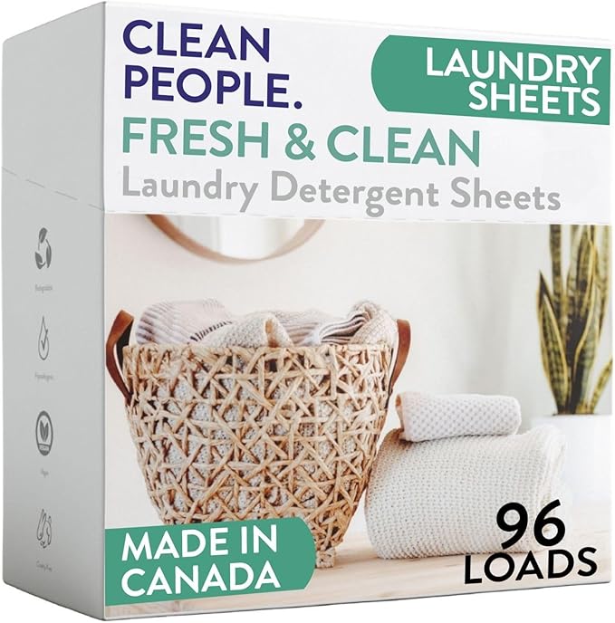 The Clean People Laundry Detergent Sheets by CleanPeople