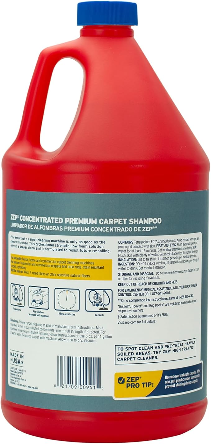 Zep Premium Carpet Cleaner Shampoo - Image 3