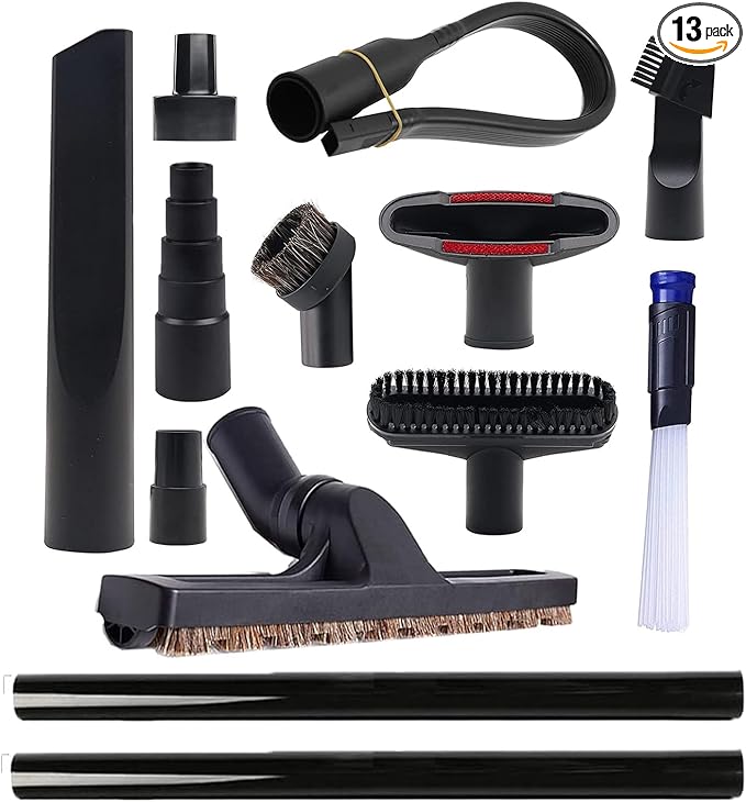 13 Pcs Universal Vacuum Attachments by GIBCleaningtool