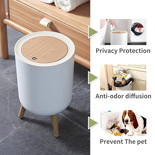 Trash can，7Liter/1.8 Gallon Garbage can - Image 2