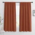 RYB HOME Blackout Curtains for Living Room, All Lights Blocking Rod Pocket by RYBHOME