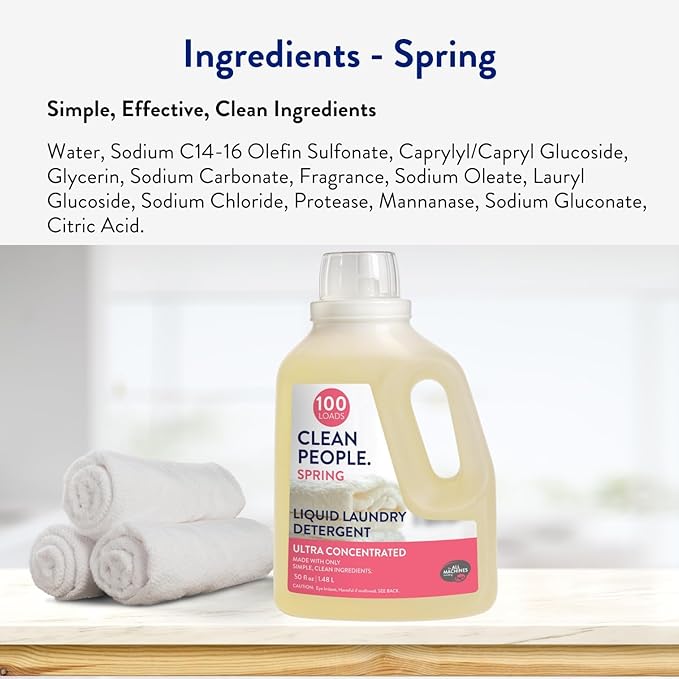 The Clean People Liquid Laundry Detergent - Image 2