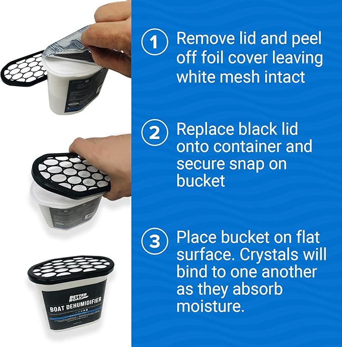 Moisture Absorber and Boat Dehumidifier, Charcoal Odor Remover - Image 4