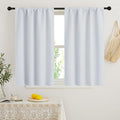 RYB HOME 45 inch Curtains for Kitchen Room Darkening Privacy Mini Curtain for by RYBHOME