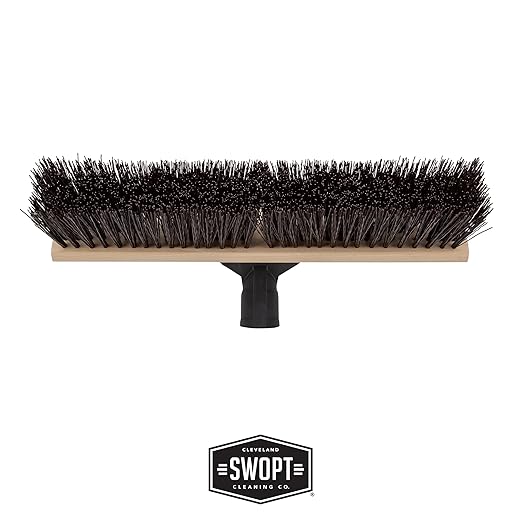 SWOPT 18" Premium Rough Surface Push Broom Head - Image 4