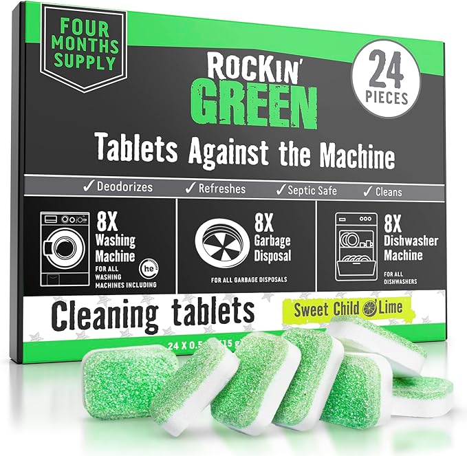 Rockin' Green Deep Cleaning and Deodorizing Tablets by RockinGreen