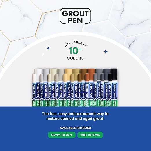 Grout Pen Beige Tile Paint Marker: Waterproof Grout Paint, Tile Grout Colorant - Image 9