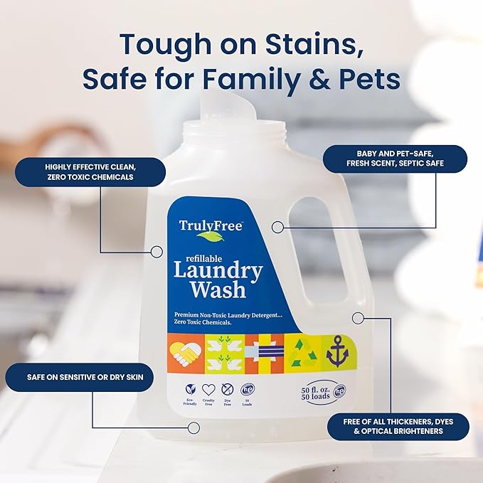 TRULY FREE - Laundry Detergent + Fabric Softener - Image 3